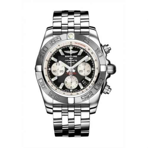 Chronomat 44 Stainless Steel / Black / Bracelet
