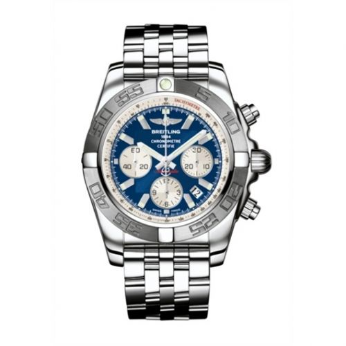 Chronomat 44 Stainless Steel / Blue / Bracelet
