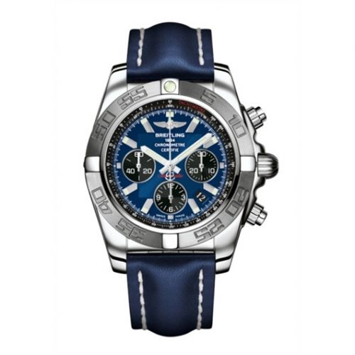 Chronomat 44 Stainless Steel / Blue / Calf