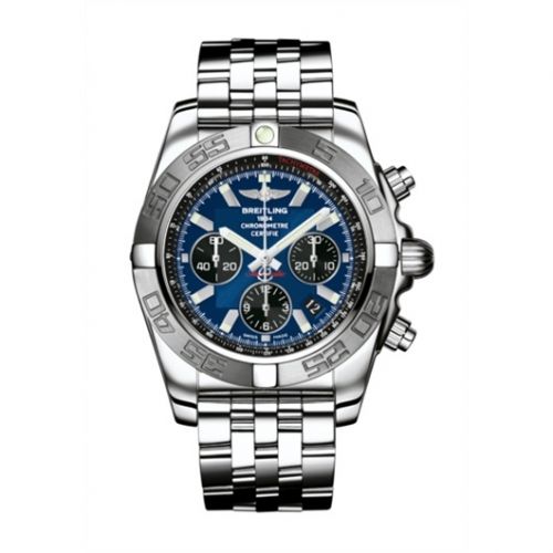 Chronomat 44 Stainless Steel / Blue / Bracelet