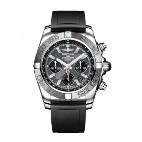 Chronomat 44 Stainless Steel / Grey / Rubber