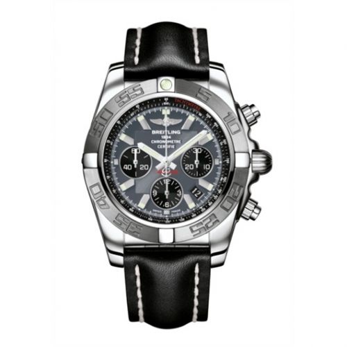Chronomat 44 Stainless Steel / Grey / Calf