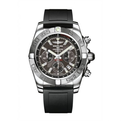 Chronomat 44 Stainless Steel / Grey / Rubber