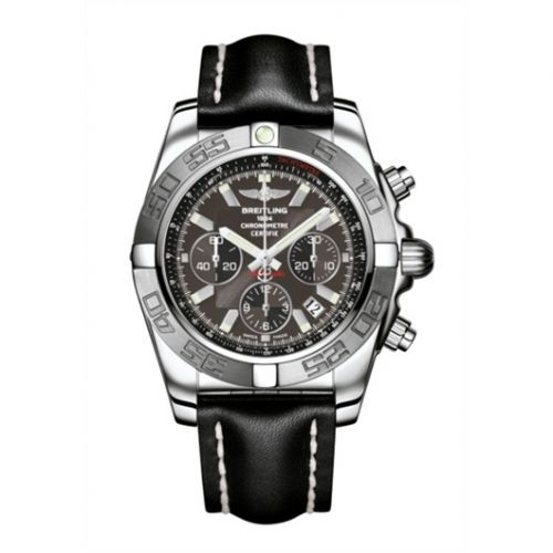Chronomat 44 Stainless Steel / Grey / Calf