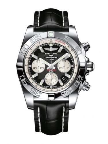 Chronomat 44 Stainless Steel / Inverted Panda / Croco