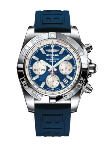Chronomat 44 Stainless Steel / Blue / Rubber
