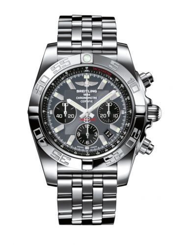 Chronomat 44 Stainless Steel / Blackeye Grey / Bracelet