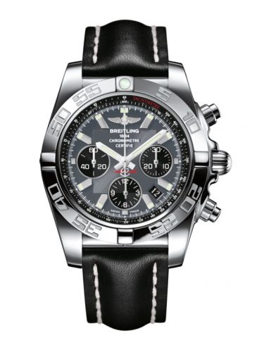 Chronomat 44 Stainless Steel / Blackeye Grey / Calf