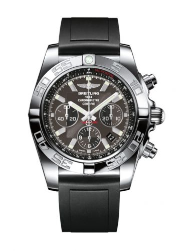 Chronomat 44 Stainless Steel / Carbon Black / Rubber