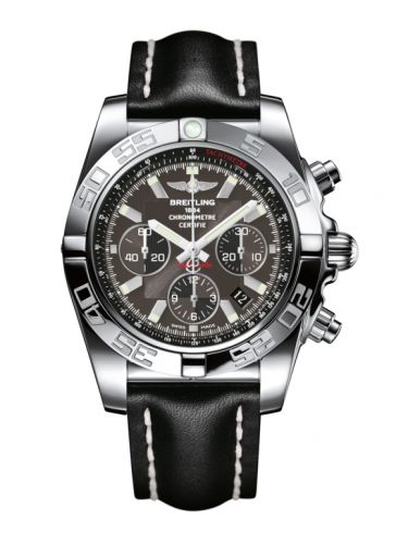 Chronomat 44 Stainless Steel / Carbon Black / Calf