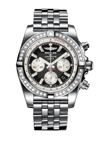Chronomat 44 Stainless Steel / Diamond / Onyx Black / Bracelet