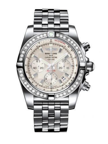 Chronomat 44 Stainless Steel / Diamond / Sierra Silver / Bracelet