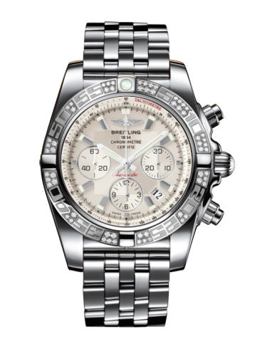 Chronomat 44 Stainless Steel / Diamond / Sierra Silver / Bracelet