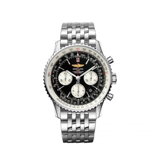 Navitimer 1 B01 Chronograph 43 Stainless Steel / Black / Japan Special Edition