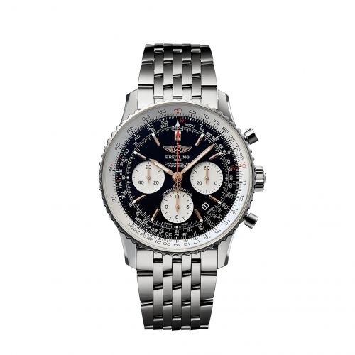 Navitimer 1 B01 Chronograph 43 Stainless Steel / Black / Japan Special Edition