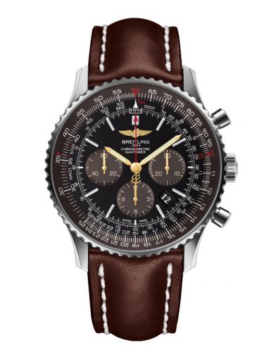 Navitimer 01 46 Stainless Steel / Panamerican Black / Rubber