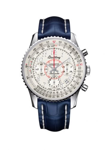 Montbrillant 01 Stainless Steel / Mercury Silver / Croco