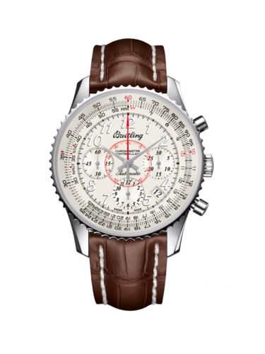 Montbrillant 01 Stainless Steel / Mercury Silver / Croco