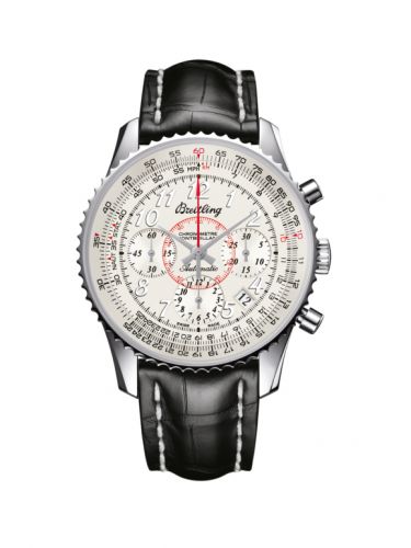 Montbrillant 01 Stainless Steel / Mercury Silver / Croco