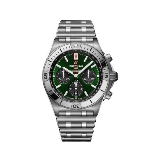 Chronomat B01 42 Stainless Steel / Bentley / Rouleaux