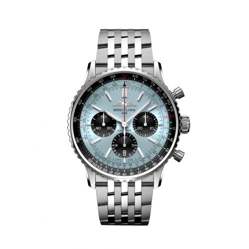 Navitimer  B01 Chronograph 43 Stainless Steel / Ice Blue / Bracelet
