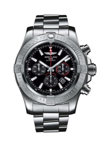 Super Avenger 01 Stainless Steel / Volcano Black / Bracelet