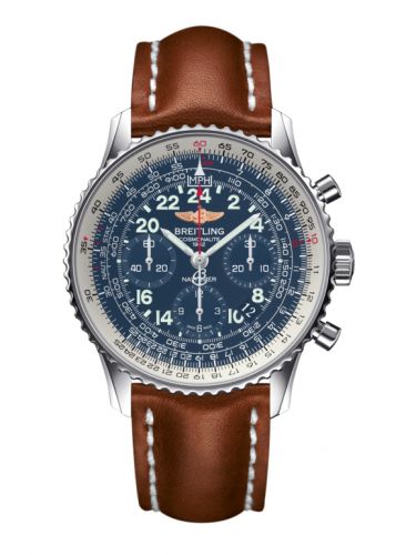 Cosmonaute Stainless Steel / Blue / Calf
