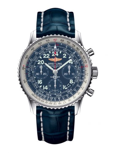 Cosmonaute Stainless Steel / Blue / Croco