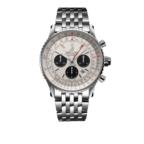Navitimer Rattrapante Stainless Steel / Silver  / Bracelet