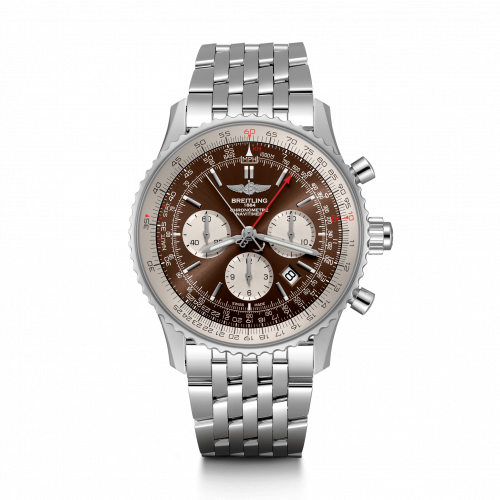 Navitimer Rattrapante Stainless Steel / Panamerican Bronze / Bracelet