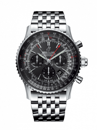 Navitimer Rattrapante Stainless Steel / Stratos Gray / Bracelet / Boutique Edition