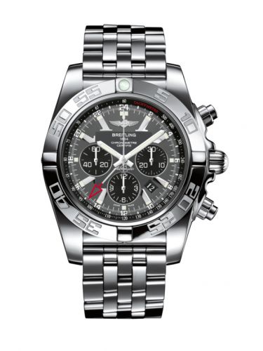 Chronomat 47 GMT Stainless Steel / Blackeye Gray / Bracelet