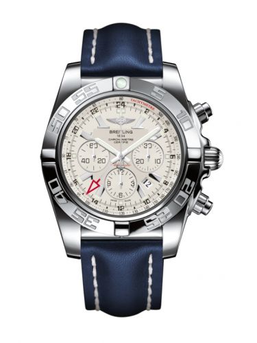 Chronomat 47 GMT Stainless Steel / Sierra Silver / Calf