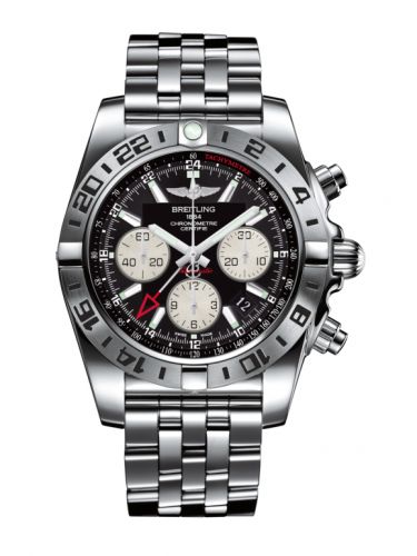 Chronomat 44 GMT Stainless Steel / Onyx Black / Bracelet