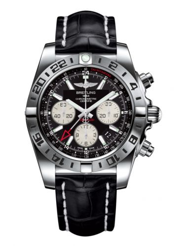 Chronomat 44 GMT Stainless Steel / Onyx Black / Bracelet