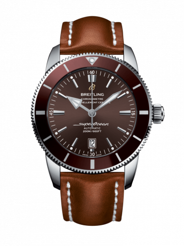 Superocean Heritage II 46 Stainless Steel / Bronze / Bronze / Calf / Folding