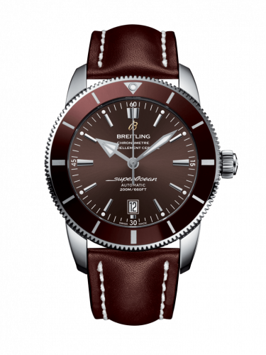 Superocean Heritage II 46 Stainless Steel / Bronze / Bronze / Calf / Folding