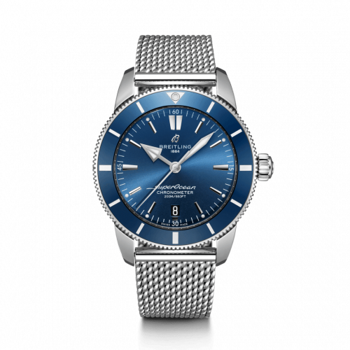 Superocean Heritage II B20 Automatic 44 Stainless Steel / Blue / Bracelet