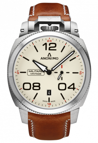 Militare Automatic Stainless Steel / Cream / Leather