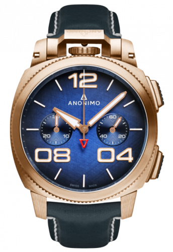 Militare Chrono Bronze / Blue / Leather