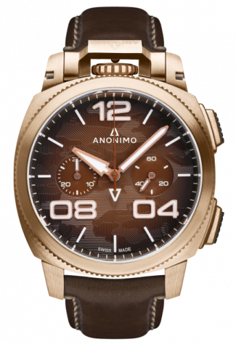 Militare Automatic Bronze / Brown Camouflage / Leather
