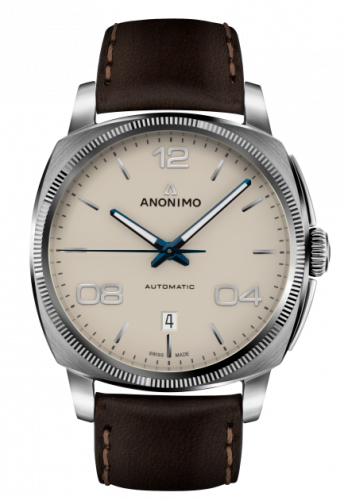 Epurato Automatic Stainless Steel / Cream / Leather