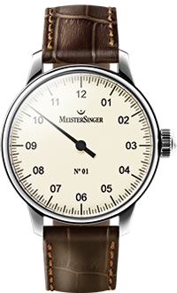Meistersinger No 01 43mm Beige Dial