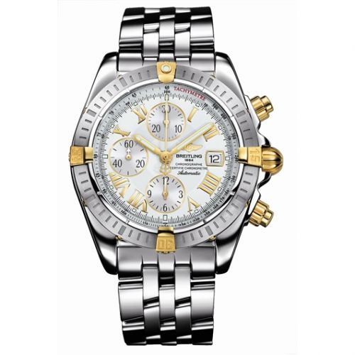 Chronomat Evolution Stainless Steel / Yellow Gold / Silver - Roman