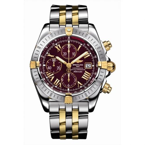 Chronomat Evolution Stainless Steel / Yellow Gold / Black - Roman
