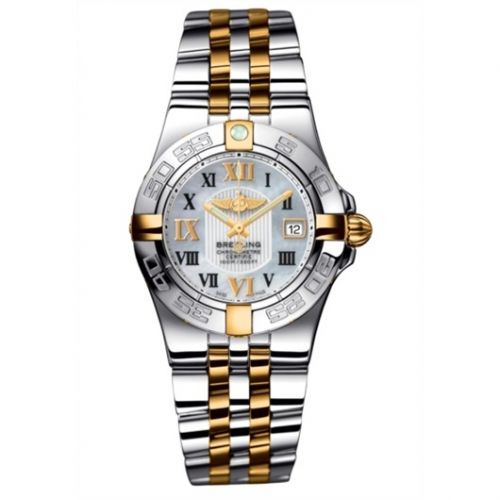 Galactic 30 Two Tone MOP / Roman / Two Tone Bracelet
