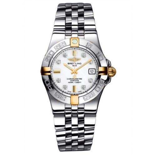 Galactic 30 Two Tone White / Diamond / Bracelet