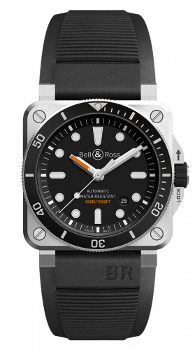 BR 03-92 Diver Stainless Steel / Black