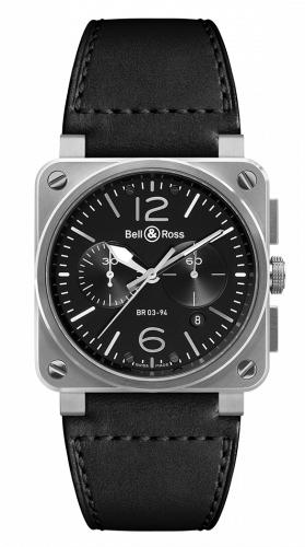 BR 03 94 Steel Chronograph