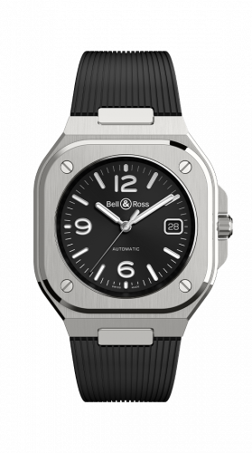 BR 05 Stainless Steel / Black / Rubber